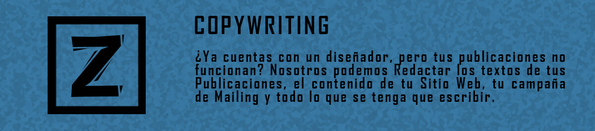 Marketing, Copy Writer